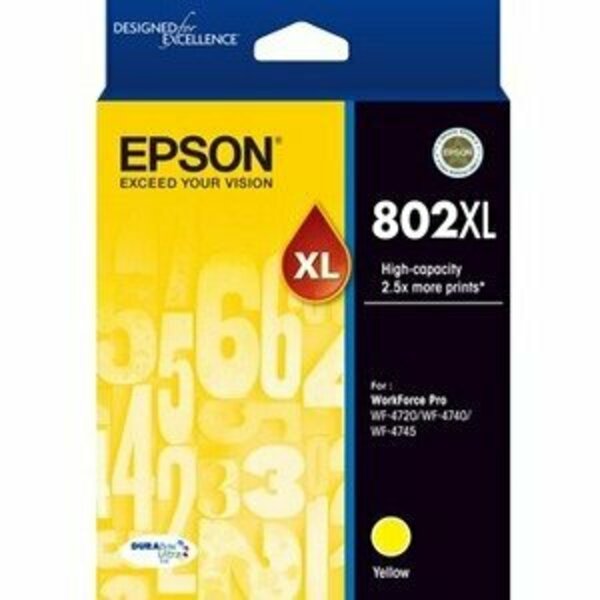 Epson America Print durabrite ultra high capacity T802XL420S